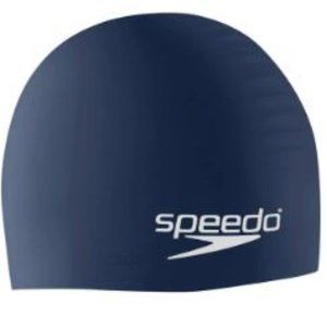 Speedo swim cap. One Size. NIB. Navy
